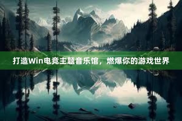 打造Win电竞主题音乐馆，燃爆你的游戏世界